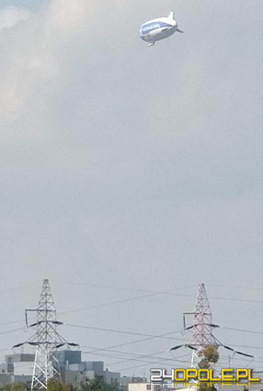 Czytelnicy pochwalili się fotkami Zeppelina, który przelatywał nad Opolszczyzną