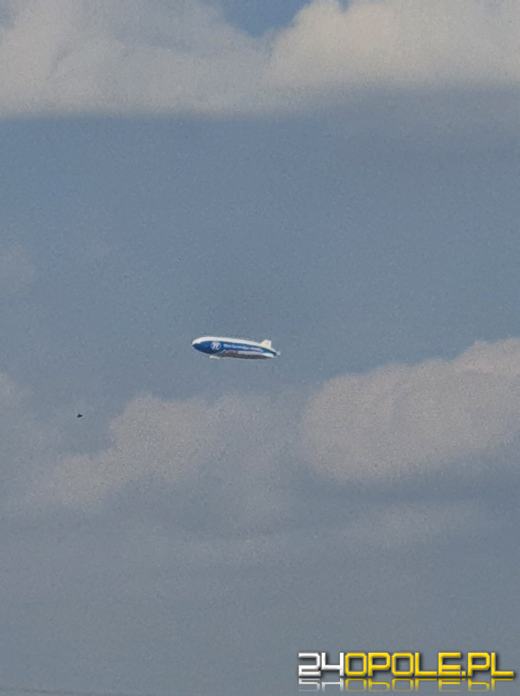 Czytelnicy pochwalili się fotkami Zeppelina, który przelatywał nad Opolszczyzną