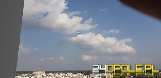 Czytelnicy pochwalili się fotkami Zeppelina, który przelatywał nad Opolszczyzną