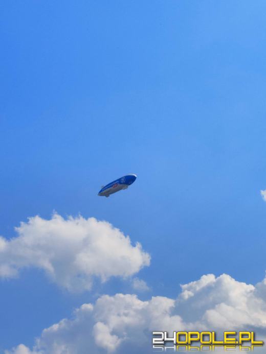 Czytelnicy pochwalili się fotkami Zeppelina, który przelatywał nad Opolszczyzną