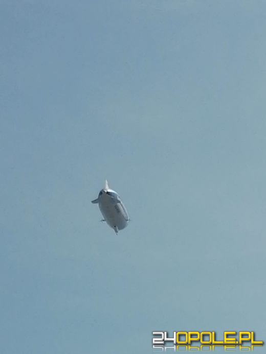 Czytelnicy pochwalili się fotkami Zeppelina, który przelatywał nad Opolszczyzną