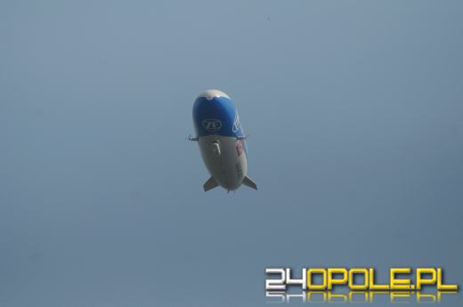 Czytelnicy pochwalili się fotkami Zeppelina, który przelatywał nad Opolszczyzną