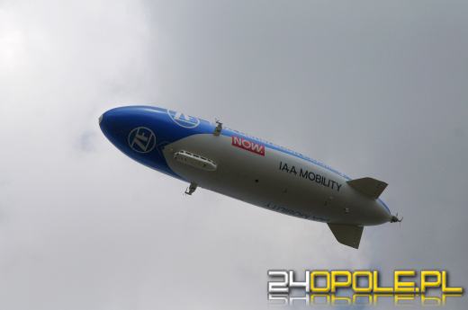 Czytelnicy pochwalili się fotkami Zeppelina, który przelatywał nad Opolszczyzną