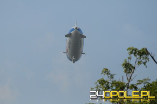 Czytelnicy pochwalili się fotkami Zeppelina, który przelatywał nad Opolszczyzną