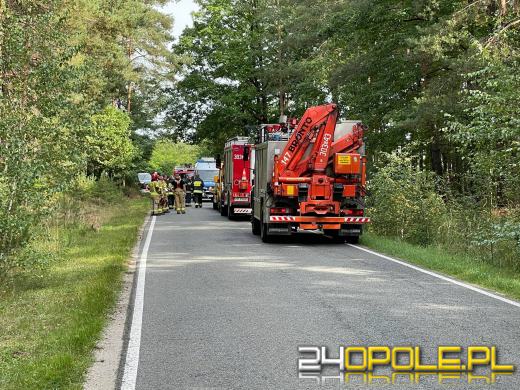 Wypadek motocyklisty w Szydłowie. Lądował śmigłowiec LPR