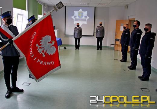 Nowi funkcjonariusze w szeregach Komendy Miejskiej Policji w Opolu