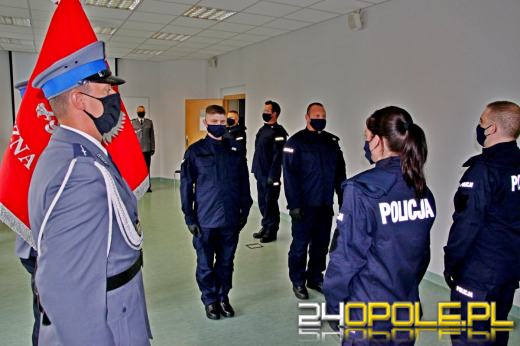 Nowi funkcjonariusze w szeregach Komendy Miejskiej Policji w Opolu
