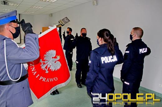 Nowi funkcjonariusze w szeregach Komendy Miejskiej Policji w Opolu