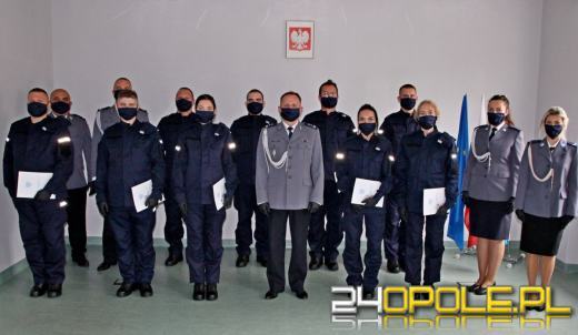 Nowi funkcjonariusze w szeregach Komendy Miejskiej Policji w Opolu