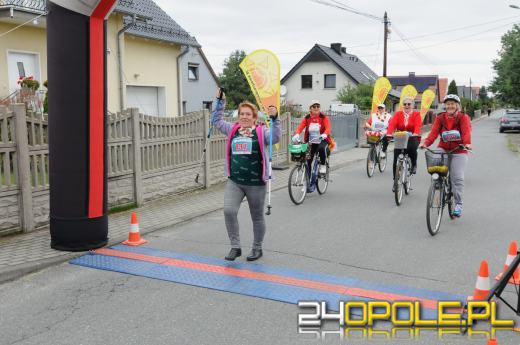 Jesienna pogoda nie zniechęciła do aktywności. W Komprachcicach biegły całe rodziny