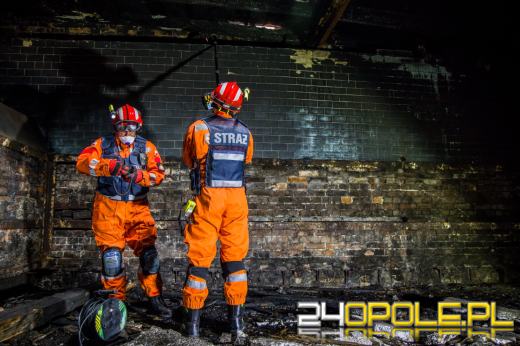 Strażacy ćwiczyli w starym browarze w Brzegu