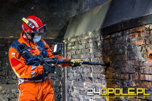 Strażacy ćwiczyli w starym browarze w Brzegu