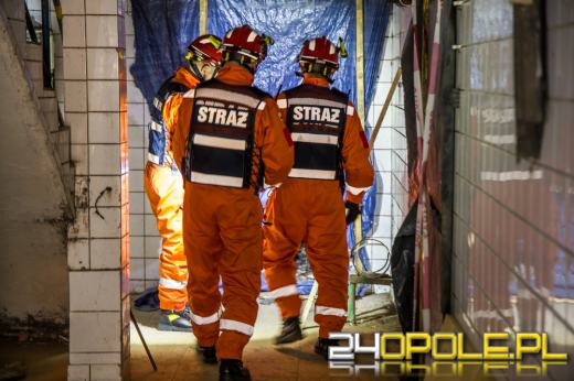 Strażacy ćwiczyli w starym browarze w Brzegu