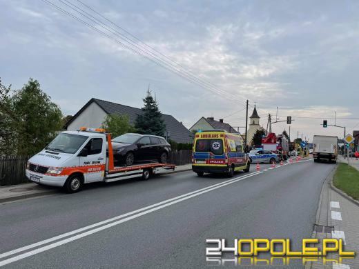 Zderzenie pojazdów w Lędzinach