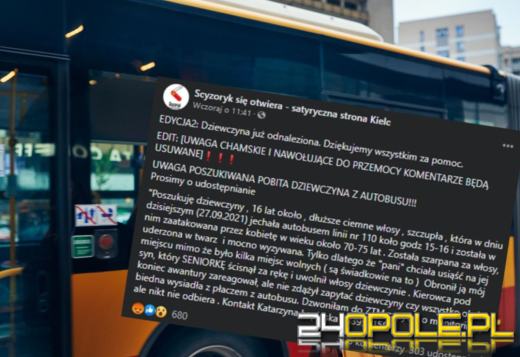 Seniorka pobiła nastolatkę w miejskim autobusie
