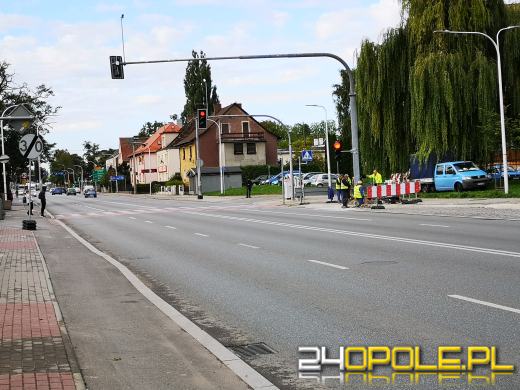 Kolejny etap montowania ITS w Opolu. Utrudnienia na Niemodlińskiej
