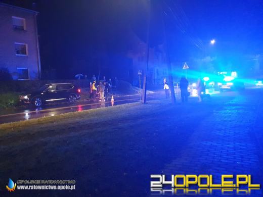 Potrącenie na pasach w Byczynie. Kobieta trafiła do szpitala 