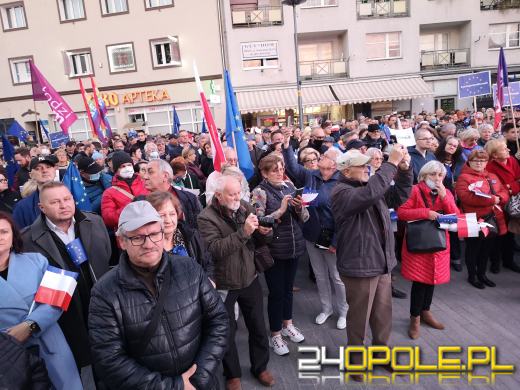 Tłumy na Wiecu poparcia dla Polski w Unii Europejskiej