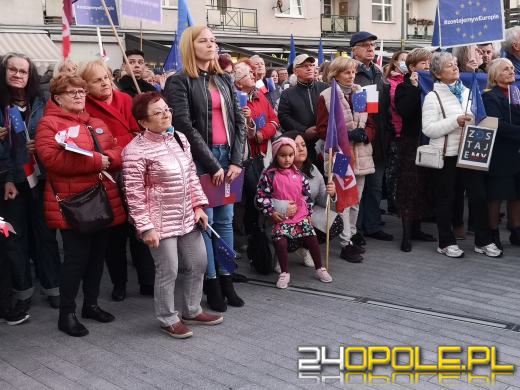 Tłumy na Wiecu poparcia dla Polski w Unii Europejskiej