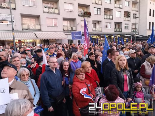 Tłumy na Wiecu poparcia dla Polski w Unii Europejskiej