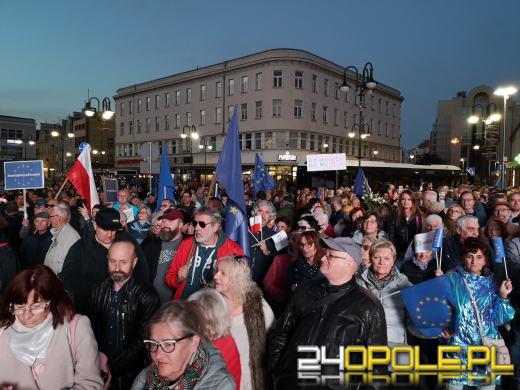 Tłumy na Wiecu poparcia dla Polski w Unii Europejskiej