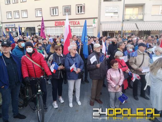 Tłumy na Wiecu poparcia dla Polski w Unii Europejskiej