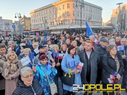 Tłumy na Wiecu poparcia dla Polski w Unii Europejskiej