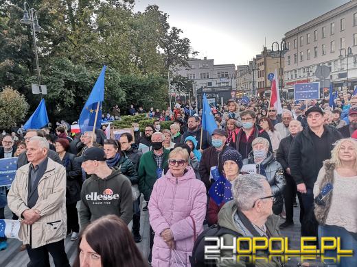 Tłumy na Wiecu poparcia dla Polski w Unii Europejskiej