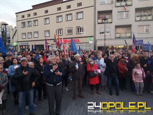 Tłumy na Wiecu poparcia dla Polski w Unii Europejskiej