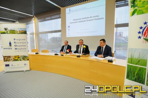 Niemal 6 milionów euro dodatkowo dla Lokalnych Grup Działania