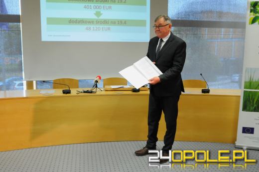 Niemal 6 milionów euro dodatkowo dla Lokalnych Grup Działania