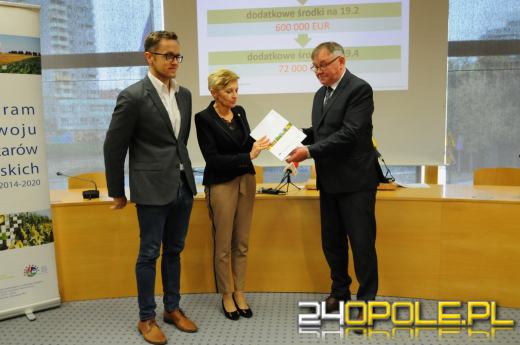 Niemal 6 milionów euro dodatkowo dla Lokalnych Grup Działania