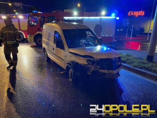 Wypadek na skrzyżowaniu w Opolu. Sprawca nietrzeźwy