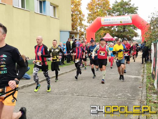 Ponad 160 osób pobiegło bieg "Ku słońcu" w Jełowej
