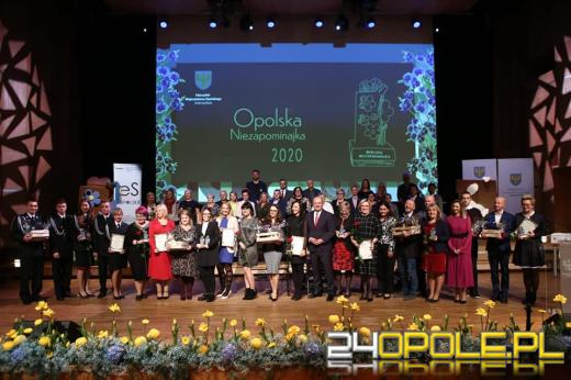 Wręczono statuetki Społecznika Roku Województwa Opolskiego i Opolskiej Niezapominajki