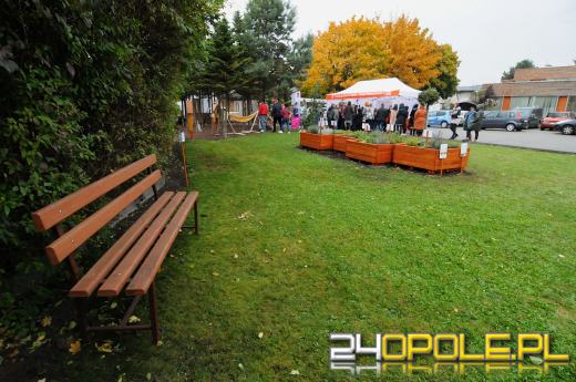 Podopieczni Fundacji DOM mają piękny ogród sensoryczny