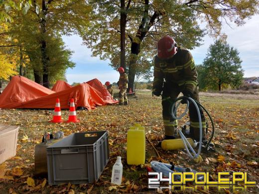 Strażacy z całej Polski przez 3 dni ćwiczyli w Nysie