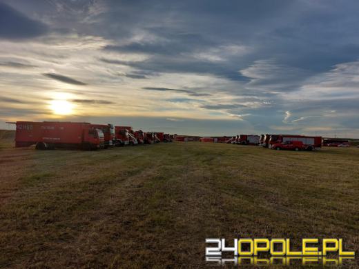 Strażacy z całej Polski przez 3 dni ćwiczyli w Nysie