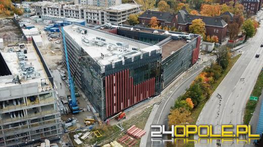 Będzie "nowym ratuszem" Opola - trwa budowa