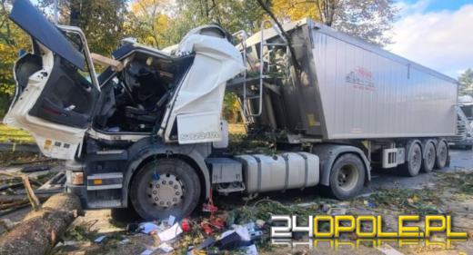 Strażacy odnotowali 323 zdarzenia związane z silnym wiatrem w województwie