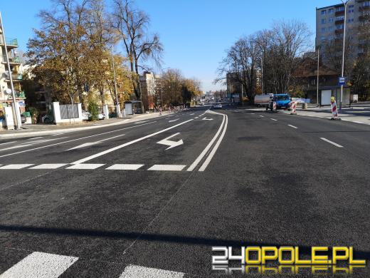 Koniec utrudnień na Niemodlińskiej