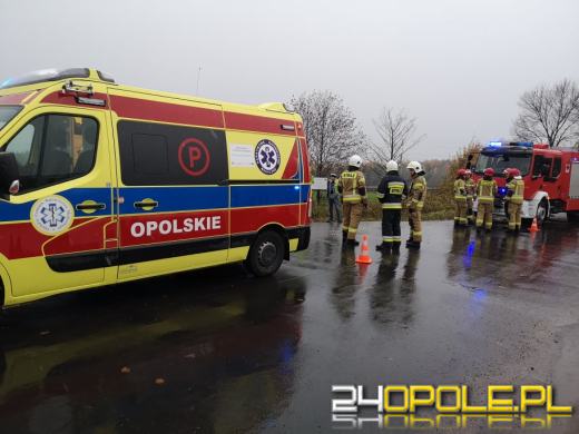 Niebezpieczny poranek na opolskich drogach