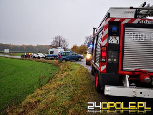 Niebezpieczny poranek na opolskich drogach