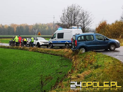 Niebezpieczny poranek na opolskich drogach