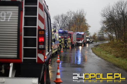 Niebezpieczny poranek na opolskich drogach