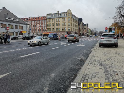 Ulica Katowicka jest już przejezdna, ale cała inwestycja nie jest jeszcze zakończona