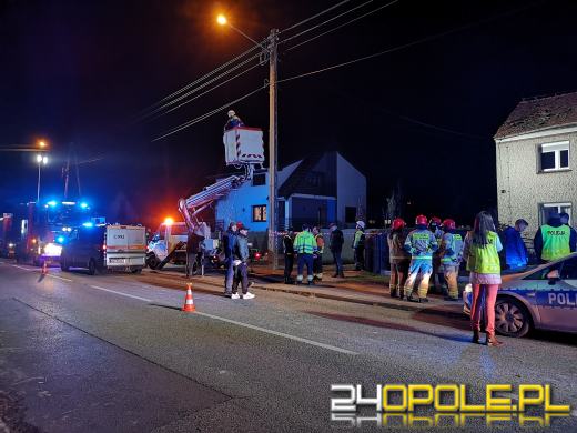 Wybuch gazu w domu jednorodzinnym w Polskiej Nowej Wsi