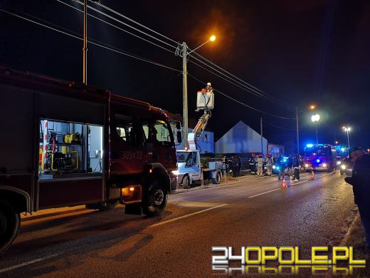 Wybuch gazu w domu jednorodzinnym w Polskiej Nowej Wsi