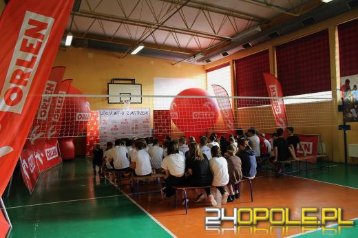 Uczniowie "Dużej Dwójki" trenowali z mistrzem