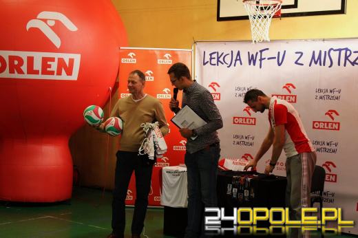 Uczniowie "Dużej Dwójki" trenowali z mistrzem